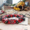 Round Concrete Pile Breaking Machine Hydraulic Pile Breaker For Excavator